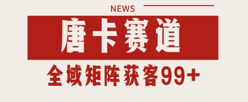 唐卡赛道私域引流获客 自热矩阵SOP日引流99+精准客资【揭秘】|学课链网创