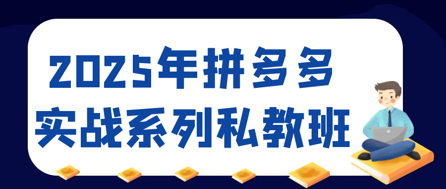2025年拼多多实战系列私教班|学课链网创