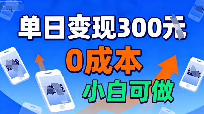 适合新手起步，零成本就能做，当天操作当天见收益，还能无限复制放大的项目|学课链网创