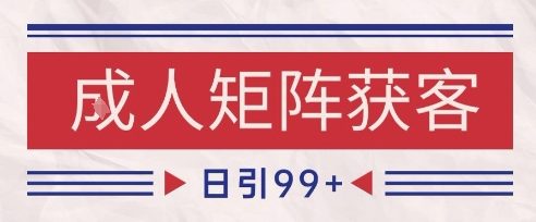 小红书某音橙人赛道引流获客，自热矩阵日引200+【揭秘】|学课链网创
