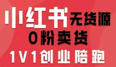 小红书无货源0粉电商课，开店准备、选品策略、笔记撰写、视频剪辑、数据分析、账号打造、资料文档|学课链网创