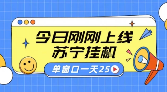 苏宁全自动采集挂G项目 稳定可批量 单窗口收益30+ 附教程【揭秘】|学课链网创