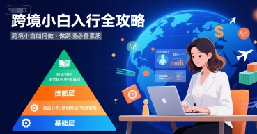 跨境小白如何做，跨境小白入行全攻略，做跨境必备素质|学课链网创